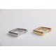 6pc/lot stainless steel trapezoid D-ring
