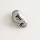 Stainless steel triangle fold bag lock