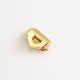 Stainless steel triangle fold bag lock