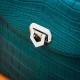 Stainless steel triangle fold bag lock