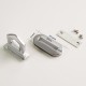 Stainless steel triangle fold bag lock