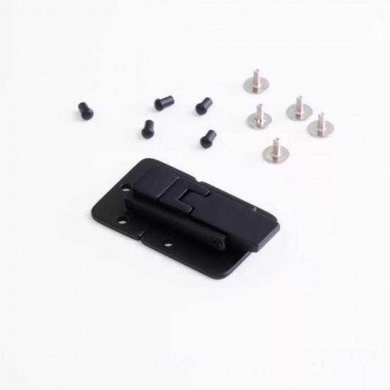 Stainless steel wood case bag lock