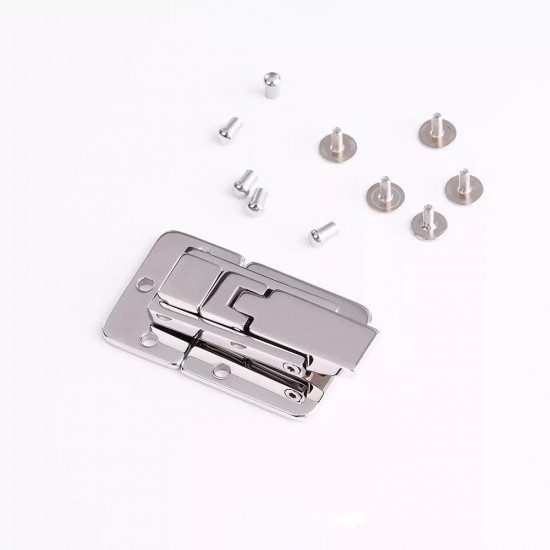 Stainless steel wood case bag lock