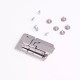 Stainless steel wood case bag lock