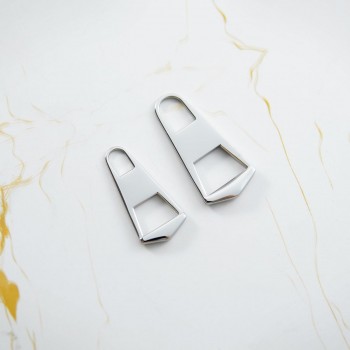 High quality stainless steel zipper puller, 4pc/lot High quality stainless steel zipper puller, 4pc/lot