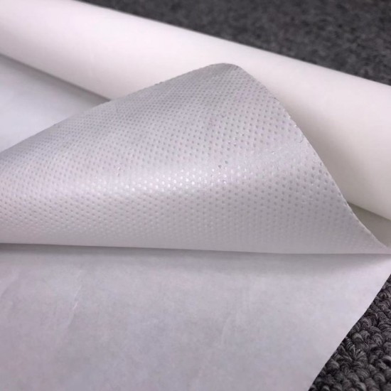 Stick-on spunlace stiffener intermass trimmings Stick-on spunlace stiffener intermass trimmings