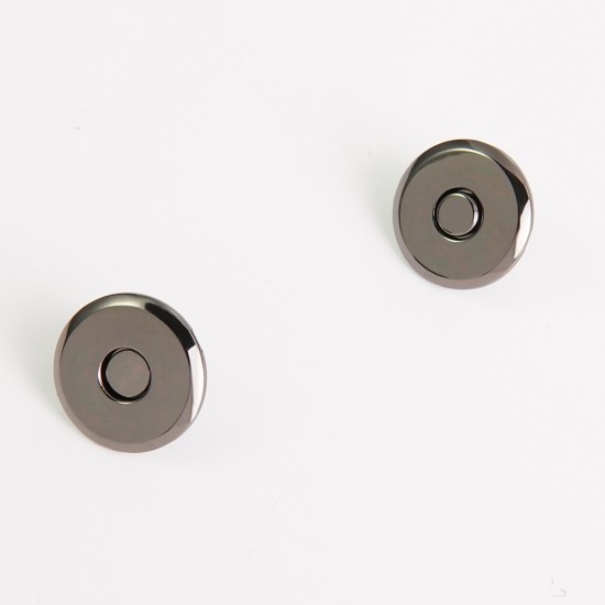 Solid brass no lid thin magnetic button, 14mm, 18mm, 5pc/lot