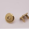 Solid brass no lid thin magnetic button, 14mm, 18mm, 5pc/lot