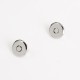 Solid brass no lid thin magnetic button, 14mm, 18mm, 5pc/lot