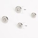 Solid brass no lid thin magnetic button, 14mm, 18mm, 5pc/lot