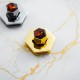 Hermes quality, stainless steel Swarovski crystal twist lock Hermes quality, stainless steel Swarovski crystal twist lock