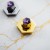Gold-purple diamond 