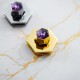 Hermes quality, stainless steel Swarovski crystal twist lock Hermes quality, stainless steel Swarovski crystal twist lock