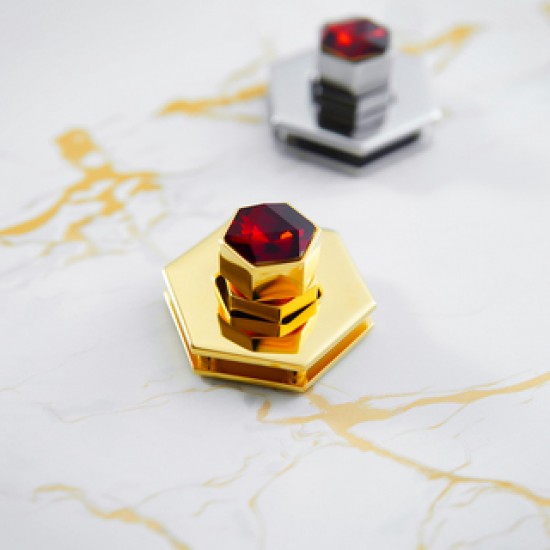 Hermes quality, stainless steel Swarovski crystal twist lock Hermes quality, stainless steel Swarovski crystal twist lock