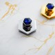 Hermes quality, stainless steel Swarovski crystal twist lock Hermes quality, stainless steel Swarovski crystal twist lock