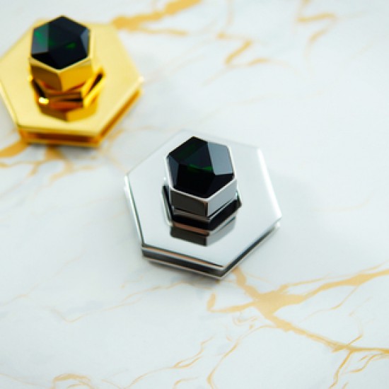 Hermes quality, stainless steel Swarovski crystal twist lock Hermes quality, stainless steel Swarovski crystal twist lock