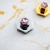 Silver-pink diamond 