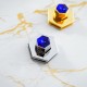 Hermes quality, stainless steel Swarovski crystal twist lock Hermes quality, stainless steel Swarovski crystal twist lock