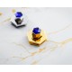 Hermes quality, stainless steel Swarovski crystal twist lock Hermes quality, stainless steel Swarovski crystal twist lock