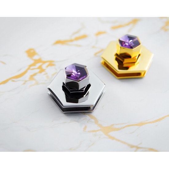 Hermes quality, stainless steel Swarovski crystal twist lock Hermes quality, stainless steel Swarovski crystal twist lock