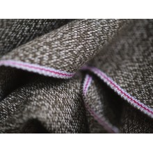 Selvedge Swiss salt and pepper canvas