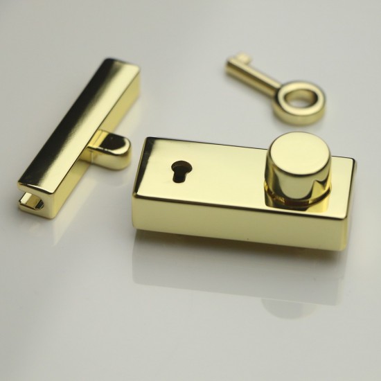 H quality, toppest quality, stainless steel square bag lock with key