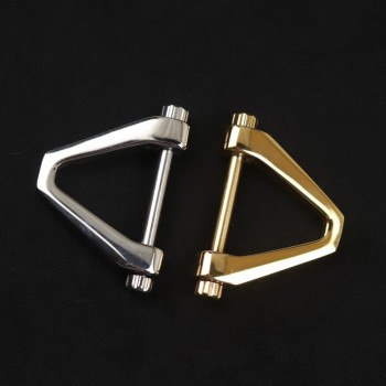 1pc/lot stainless steel triangle D ring