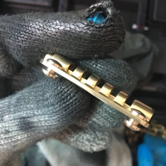 Solid brass key hook, key holder, key ring
