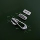 High quality stainless steel bag lock, wallet lock, waterdrop lock High quality stainless steel bag lock, wallet lock, waterdrop lock