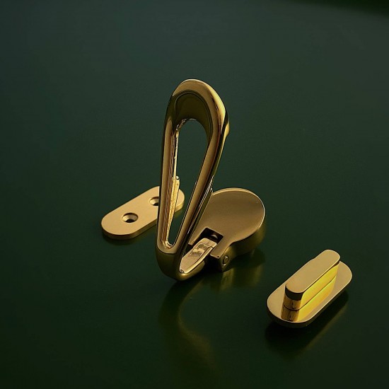 High quality stainless steel bag lock, wallet lock, waterdrop lock High quality stainless steel bag lock, wallet lock, waterdrop lock