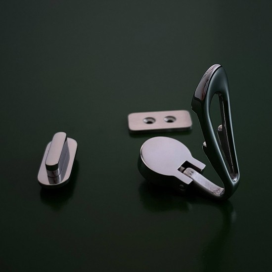 High quality stainless steel bag lock, wallet lock, waterdrop lock High quality stainless steel bag lock, wallet lock, waterdrop lock