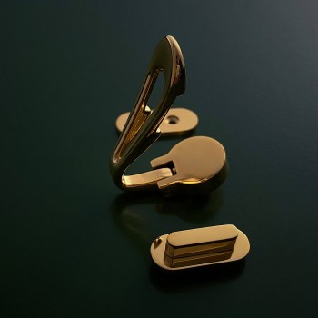 High quality stainless steel bag lock, wallet lock, waterdrop lock