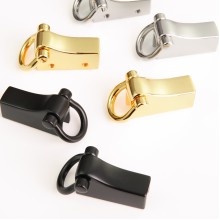 Zinc alloy ring bag hangers, tabs, 4pc/lot