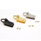 Zinc alloy ring bag hangers, tabs, 4pc/lot
