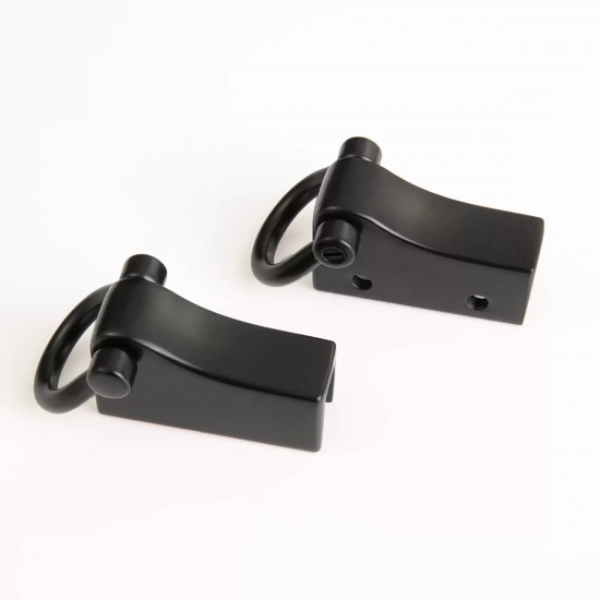 Zinc alloy ring bag hangers, tabs, 4pc/lot