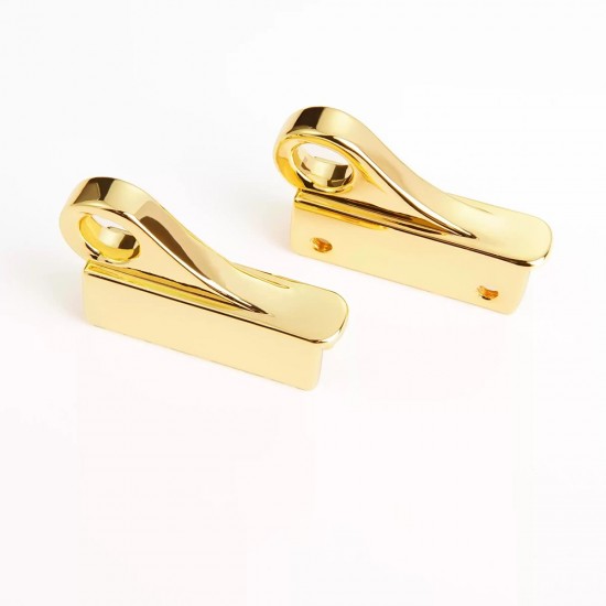 Zinc alloy without ring bag hangers, tabs, 4pc/lot