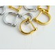 High quality stainless steel horse hoof bar ring, 4pc/lot