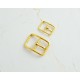 High quality stainless steel fixed pin strap buckle, 4pc/lot