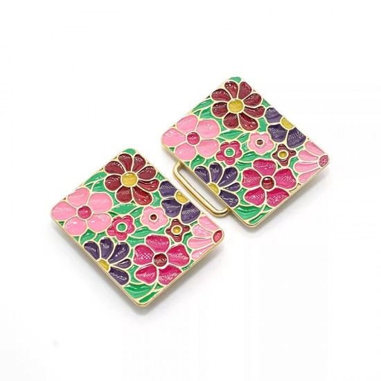 Vintage waist belt buckle 30mm No.1