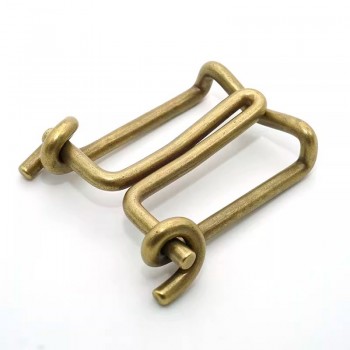 Vintage waist belt buckle 40mm No.10