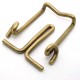 Vintage waist belt buckle 40mm No.10