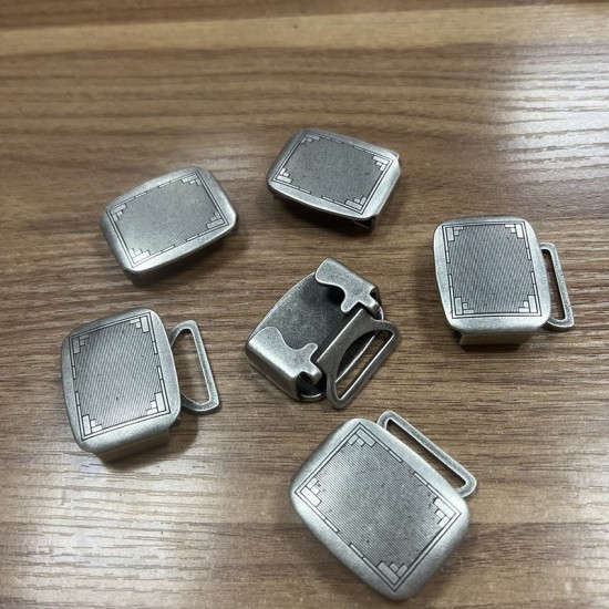 Vintage waist belt buckle 35mm No.2
