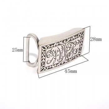Vintage waist belt buckle 28mm No.6