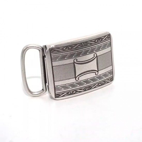 Vintage waist belt buckle 27mm No.8