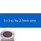 304 stainless steel tube, 5 pcs/lot