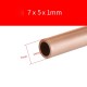 H62 solid brass, T2 red copper tube, 5 pcs/lot