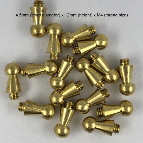 Solid brass waist belt buckle stud, 50pcs/lot