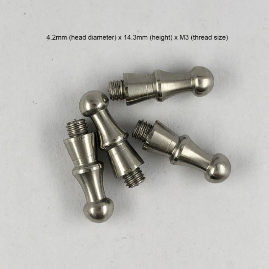 Stainless steel waist belt buckle stud, 50pcs/lot