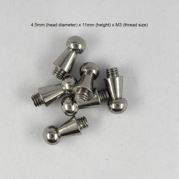 Stainless steel waist belt buckle stud, 50pcs/lot