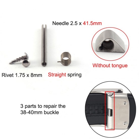 Stainless steel waist belt buckle parts